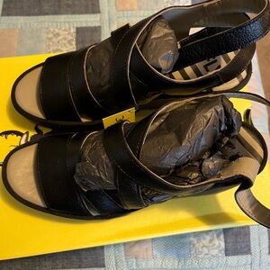 Strapped sandals fly London new